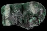 Botryoidal Malachite Crystal Formation - Congo #67448-1